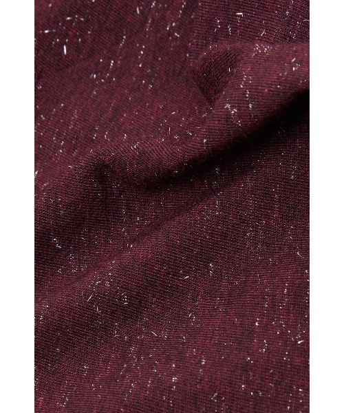 ラメ入りカシミア混 ライトモダール タートルネックニット（ニット