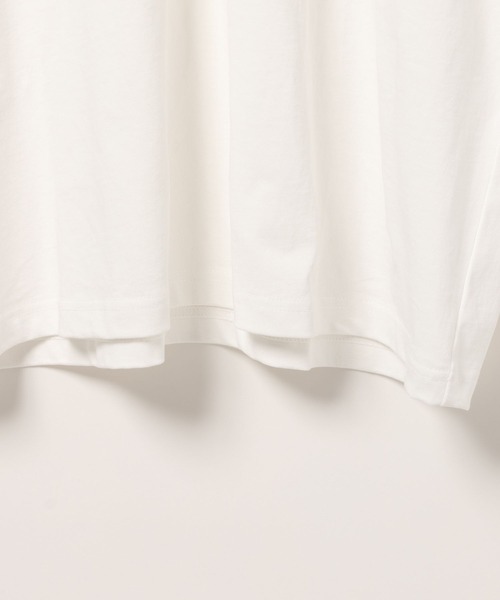 PAGEBOY(ページボーイ)の「PBLIM/フロッキーロゴロンT(Tシャツ/カットソー・レディース・ブラック/オフホワイト・MEDIUM/LARGE)」の19枚目の写真