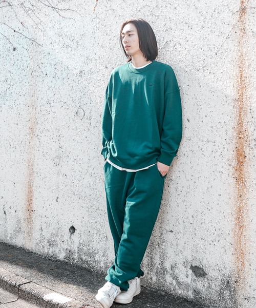 STARTER(スターター)の「【STARTER】スターター BIG 裏毛長袖 クルースウェット 1634094【セットアップ対応】(スウェット・メンズ・ライトグレー/ヘザーグレー/ブラック/モカ/ラベンダー/クリーム/ネイビー/カーキ・L/S/XL/XXL/M)」の7枚目の写真