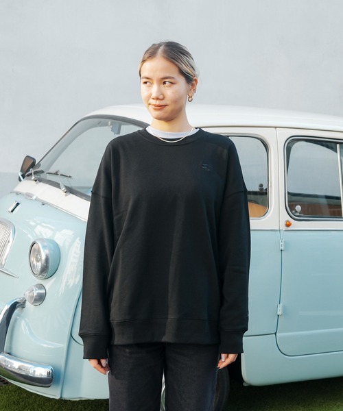STARTER(スターター)の「【STARTER】スターター BIG 裏毛長袖 クルースウェット 1634094【セットアップ対応】(スウェット・メンズ・ライトグレー/ヘザーグレー/ブラック/モカ/ラベンダー/クリーム/ネイビー/カーキ・L/S/XL/XXL/M)」の3枚目の写真