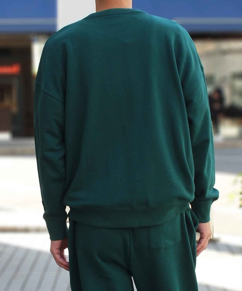 STARTER(スターター)の「【STARTER】スターター BIG 裏毛長袖 クルースウェット 1634094【セットアップ対応】(スウェット・メンズ・ライトグレー/ヘザーグレー/ブラック/モカ/ラベンダー/クリーム/ネイビー/カーキ・L/S/XL/XXL/M)」の15枚目の写真