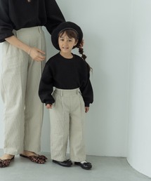 pairmanon | 【ママとおそろい】ダイヤ柄 ジャガード タックパンツ(その他パンツ)