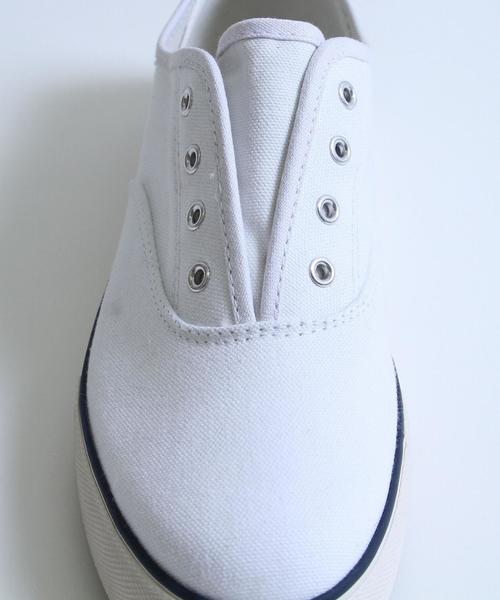 coen(コーエン)の「NEWキャンバススニーカー(スニーカー・メンズ・ホワイト/ブラック/ネイビー・SMALL/LARGE/MEDIUM)」の6枚目の写真