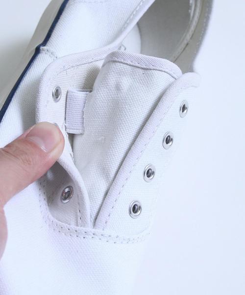 coen(コーエン)の「NEWキャンバススニーカー(スニーカー・メンズ・ホワイト/ブラック/ネイビー・SMALL/LARGE/MEDIUM)」の7枚目の写真