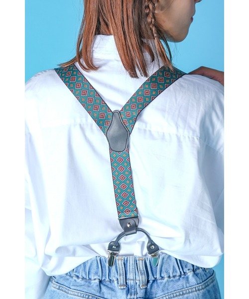 an meets zakka（アンミツザッカ）の「an meets zakka レトロバリエーションサスペンダー（サスペンダー・メンズ・D/F/B/C/A/H/E/G・ONE SIZE）」の9枚目の写真