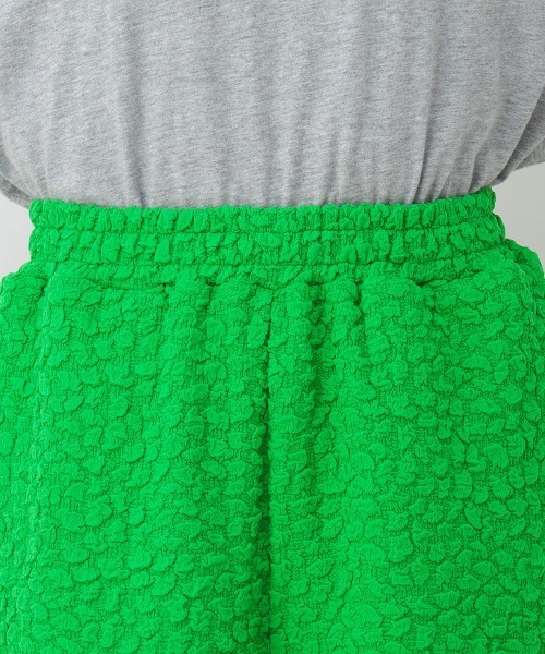 チチカカ(チチカカ)の「ポコポコファブリックパンツ(その他パンツ・レディース・グリーン/オフホワイト/ブラック・FREE)」の13枚目の写真