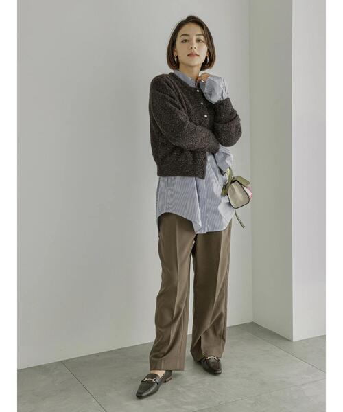 Te chichi（テチチ）の「ラメシャギークルーネックカーディガン（カーディガン/ボレロ・レディース・ブロンズ/シルバー/ゴールド・F）」の11枚目の写真