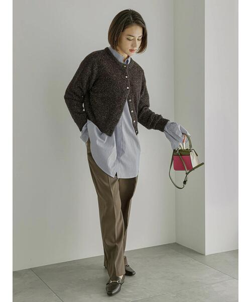 Te chichi（テチチ）の「ラメシャギークルーネックカーディガン（カーディガン/ボレロ・レディース・ブロンズ/シルバー/ゴールド・F）」の12枚目の写真