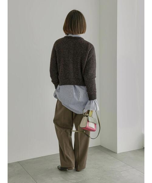 Te chichi（テチチ）の「ラメシャギークルーネックカーディガン（カーディガン/ボレロ・レディース・ブロンズ/シルバー/ゴールド・F）」の14枚目の写真