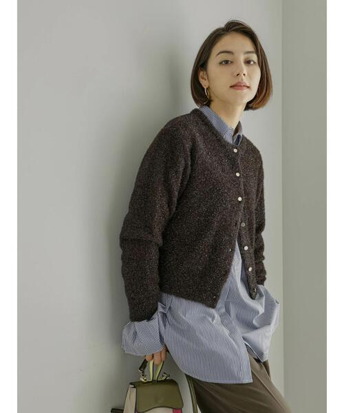 Te chichi（テチチ）の「ラメシャギークルーネックカーディガン（カーディガン/ボレロ・レディース・ブロンズ/シルバー/ゴールド・F）」の16枚目の写真