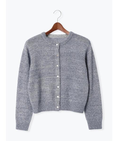 Te chichi（テチチ）の「ラメシャギークルーネックカーディガン（カーディガン/ボレロ・レディース・ブロンズ/シルバー/ゴールド・F）」の17枚目の写真