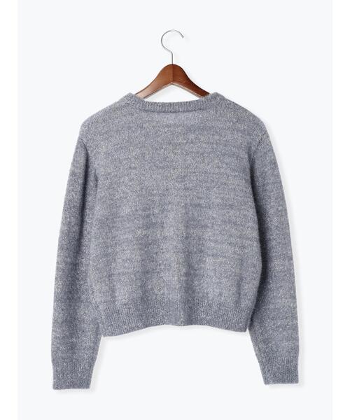 Te chichi（テチチ）の「ラメシャギークルーネックカーディガン（カーディガン/ボレロ・レディース・ブロンズ/シルバー/ゴールド・F）」の18枚目の写真