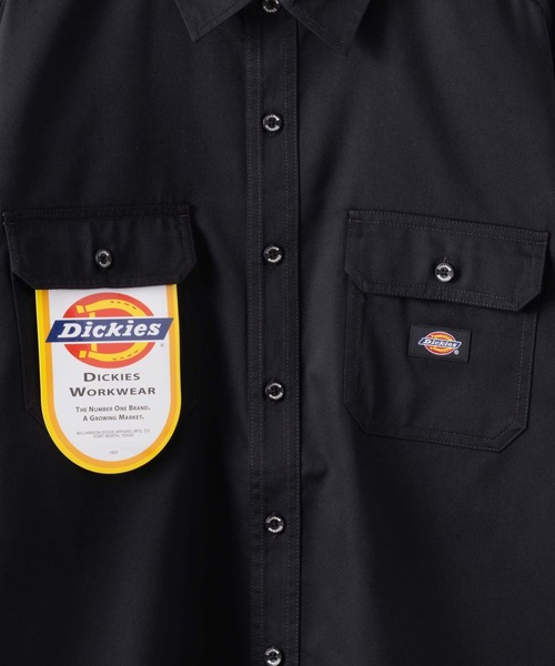 Dickies(ディッキーズ)の「Dickies 別注ツイルワークシャツ(シャツ/ブラウス・メンズ・ブラック/ベージュ・M/XXL/L/S/XL)」の10枚目の写真
