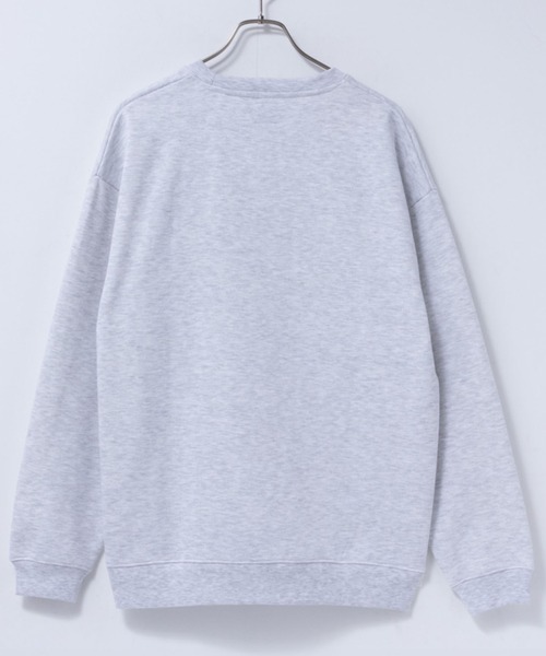 Mac-House（マックハウス）の「アニマルフォトプリントスウェットプルオーバー（スウェット・メンズ・チャコールグレー/オートミール/グリーン/ネイビー・M/XL/L）」の9枚目の写真