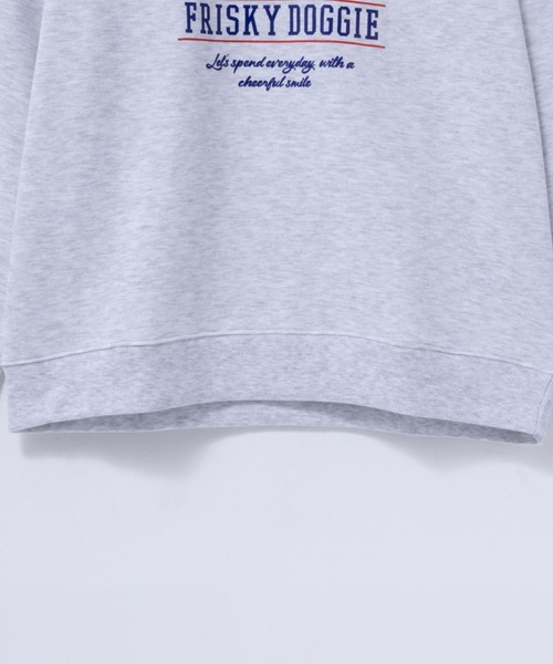 Mac-House（マックハウス）の「アニマルフォトプリントスウェットプルオーバー（スウェット・メンズ・チャコールグレー/オートミール/グリーン/ネイビー・M/XL/L）」の12枚目の写真