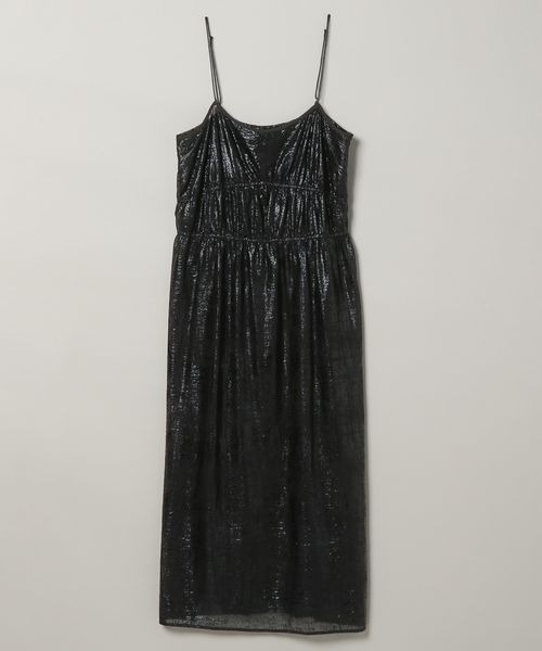 JEANASIS（ジーナシス）の「ハクプリントシアーキャミ2P/100814（ワンピース・レディース・ブラック系その他/シルバー系その他・FREE）」の10枚目の写真