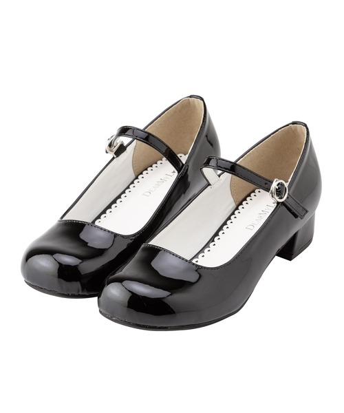 DearMyLove（ディアマイラブ）の「3cmヒールロリータパンプス（パンプス・レディース・ブラウン/ブラック系その他/ブラック/ホワイト・26.5cm/21.5cm/23cm/22.5cm/22cm/25.5cm/26cm/24cm/24.5cm/23.5cm/21cm/25cm）」の4枚目の写真