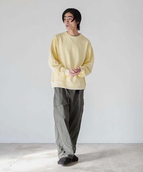 ■新品、タグ付き■Plageヴィンテージ　カコウ　スウェット PARKIES裏毛プリントスウェット（グレー）