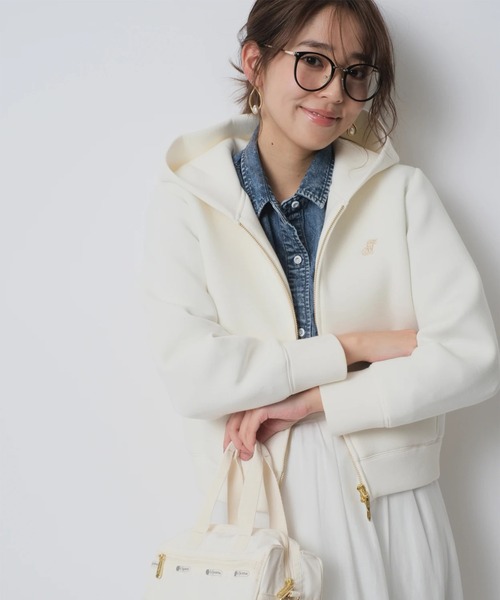 クロップドデニムシャツ（シャツ/ブラウス）｜JUSGLITTY（ジャス