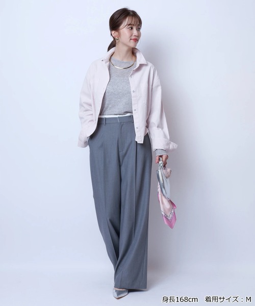 クロップドデニムシャツ（シャツ/ブラウス）｜JUSGLITTY（ジャス