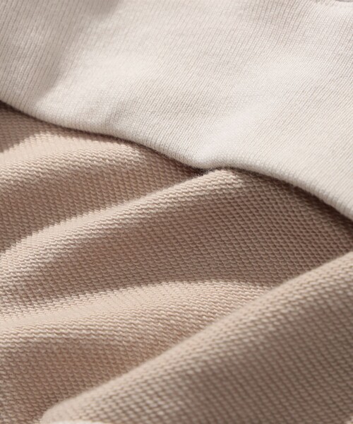 B:MING by BEAMS（ビーミングバイビームス）の「アルファベット プリント クルーネック スウェット（スウェット・メンズ・オフホワイト/ライトグレー・SMALL/LARGE/X-LARGE/MEDIUM）」の8枚目の写真