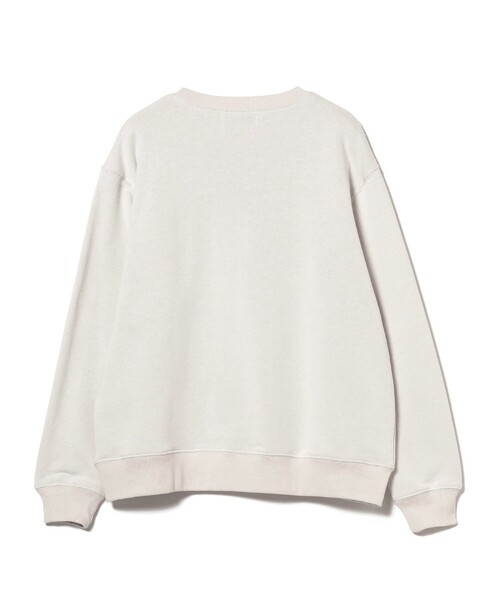 B:MING by BEAMS（ビーミングバイビームス）の「アルファベット プリント クルーネック スウェット（スウェット・メンズ・オフホワイト/ライトグレー・SMALL/LARGE/X-LARGE/MEDIUM）」の4枚目の写真