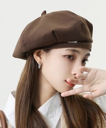 Miniministore | ベレー帽 レディース帽子 小顔 春秋冬(ハンチング/ベレー帽)