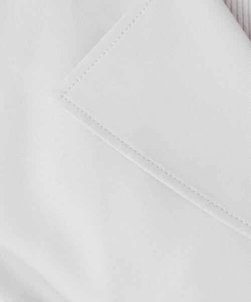 NATURAL BEAUTY BASIC（ナチュラルビューティーベーシック）の「◇クリアツイルレディトレンチ（トレンチコート・レディース・ベージュ/イエロー/グレイッシュベージュ・SMALL/MEDIUM）」の4枚目の写真