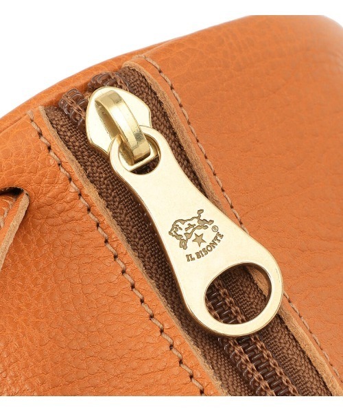 IL BISONTE(イルビゾンテ)の「IL BISONTE / ORIGINAL LEATHER / クロスボディバッグ(ショルダーバッグ・レディース・ブラック/ダークブラウン/グレー/レッド/グリーン/ライトブラウン/ナチュラル・FREE)」の12枚目の写真