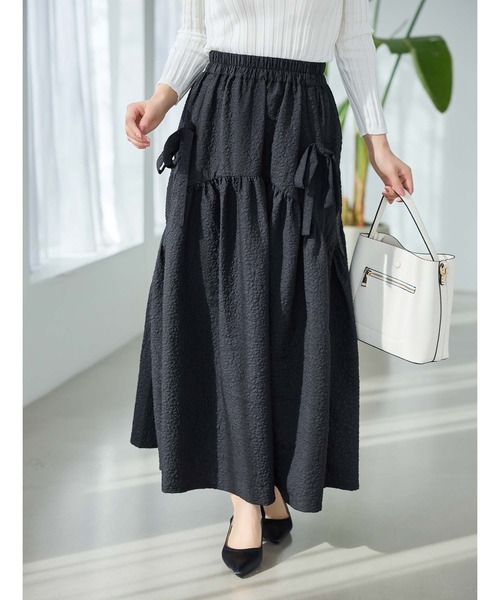 ふくれジャガードギャザースカート（スカート）｜fifth（フィフス） 5,347円