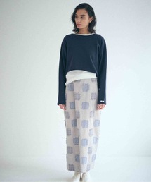 SEA | ミニ裏毛 ショートトップ(Tシャツ/カットソー)