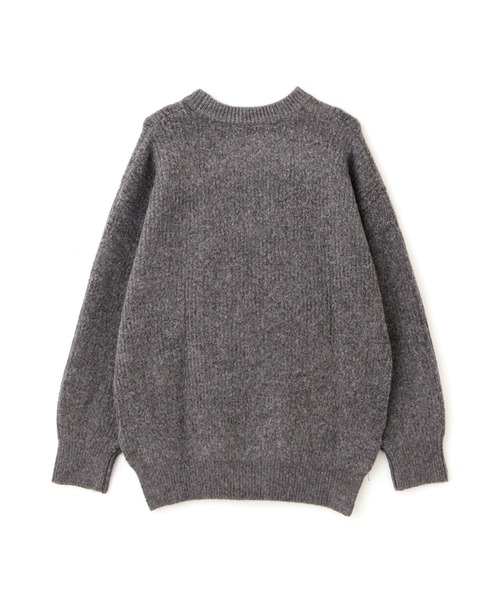 DETAILS(ディテールズ)の「DETAILS/ディテイルズ/畔プルオーバー(ニット/セーター・レディース・ベージュ/チャコールグレー・F)」の6枚目の写真