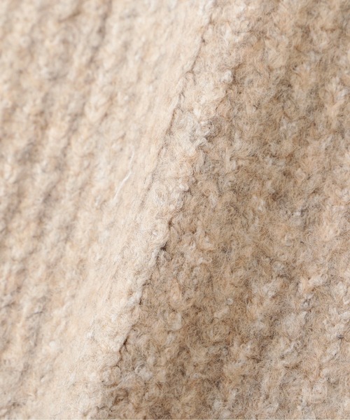 DETAILS(ディテールズ)の「DETAILS/ディテイルズ/畔プルオーバー(ニット/セーター・レディース・ベージュ/チャコールグレー・F)」の16枚目の写真