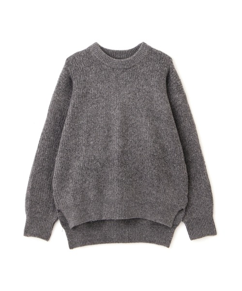 DETAILS(ディテールズ)の「DETAILS/ディテイルズ/畔プルオーバー(ニット/セーター・レディース・ベージュ/チャコールグレー・F)」の5枚目の写真