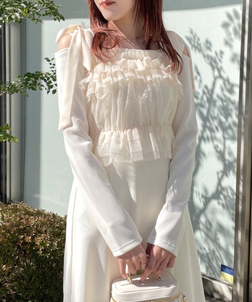 abc une face（アーベーセーアンフェイス）の「チュールビスチェ