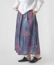 salle de bal | olet ihana オレットイハナ お花畑スカート 花柄スカート フラワースカート 1185022H BUR(スカート)