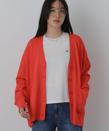 SALOON(サルーン)/Vネックポケットカーデ