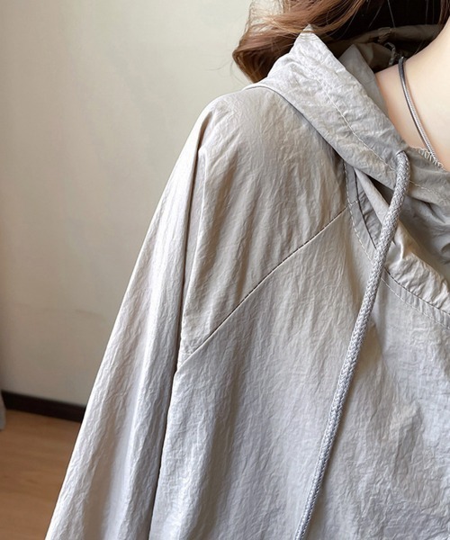 Miniministore(ミニミニストア)の「軽アウター レディース 薄手ブルゾン 夏(カーディガン/ボレロ・レディース・ホワイト/グレー・FREE)」の9枚目の写真
