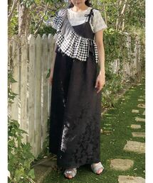 merry jenny | ジャガードリボンキャミワンピース(ワンピース)