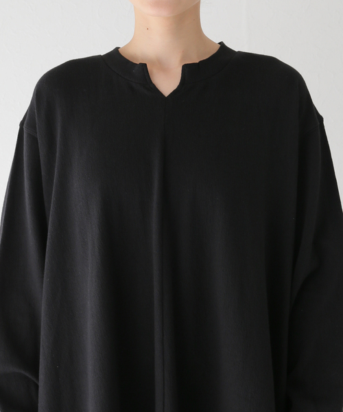 B.C STOCK（ベーセーストック）の「ナシジカットワンピース（ワンピース・レディース・ベージュ/ブラック・FREE）」の16枚目の写真