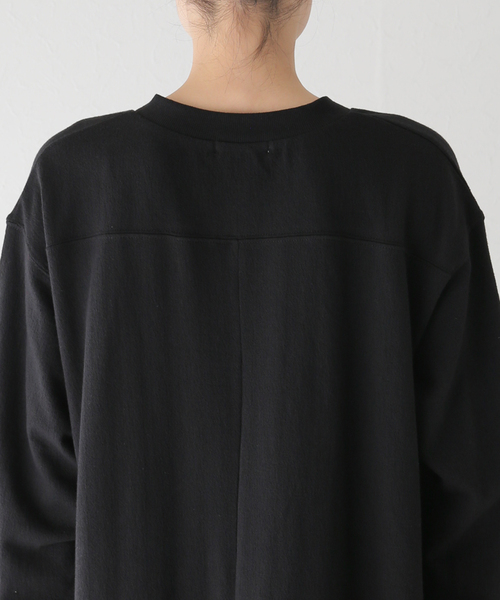 B.C STOCK（ベーセーストック）の「ナシジカットワンピース（ワンピース・レディース・ベージュ/ブラック・FREE）」の7枚目の写真