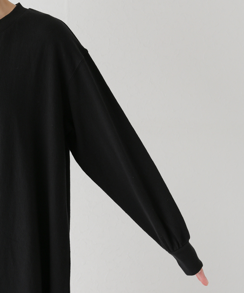 B.C STOCK（ベーセーストック）の「ナシジカットワンピース（ワンピース・レディース・ベージュ/ブラック・FREE）」の8枚目の写真