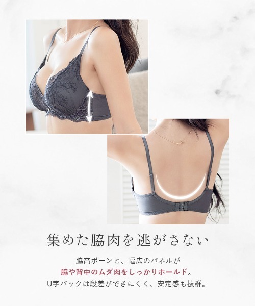 Women'secret/ノンワイヤー☆レース×Tulle Plumetiブラジャー 楽天市場】花柄レースブラジャー ノンワイヤー 下着 ブラ