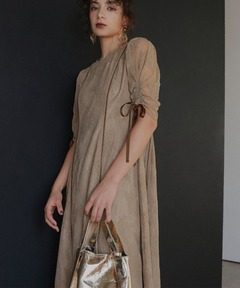 RUBBER PAINT ART SHEER DRESS（ワンピース）｜Ameri（アメリ）の