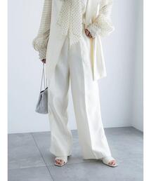 Te chichi | シャイニーワイドパンツ(セットアップ可)(その他パンツ)