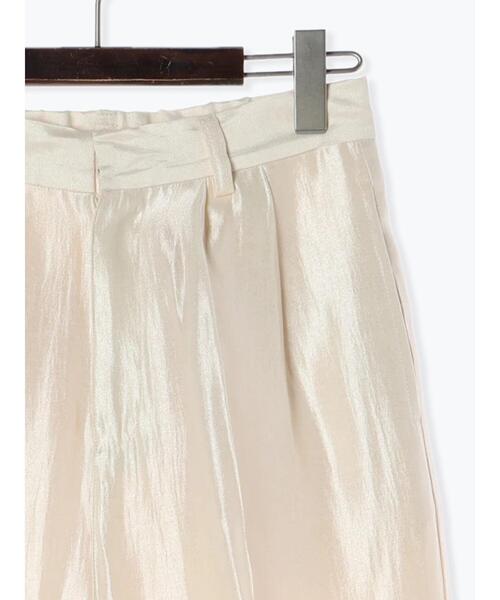 Te chichi（テチチ）の「シャイニーワイドパンツ（セットアップ可）（その他パンツ・レディース・イエロー/オフホワイト・F）」の18枚目の写真