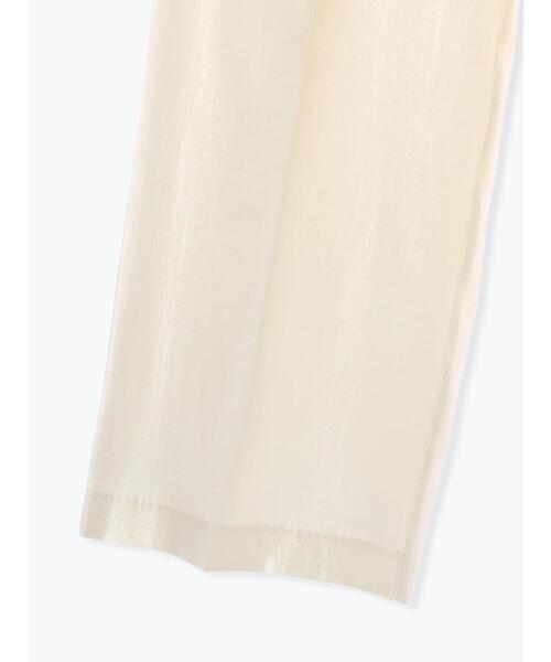 Te chichi（テチチ）の「シャイニーワイドパンツ（セットアップ可）（その他パンツ・レディース・イエロー/オフホワイト・F）」の19枚目の写真