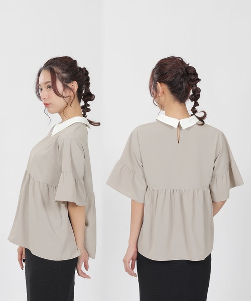 MARY QUANT 長袖ブラウス M13022 延ばし U-FACTORY(ユー