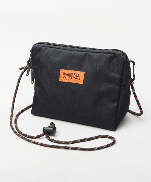 UNIVERSAL OVERALL(ユニバーサルオーバーオール)の「撥水ナイロン サコッシュ型 ミニショルダーバッグ デルタサコッチ(ショルダーバッグ・メンズ・オフホワイト/グレー/オレンジ/ネイビー/ベージュ/ブラック・FREE)」の8枚目の写真