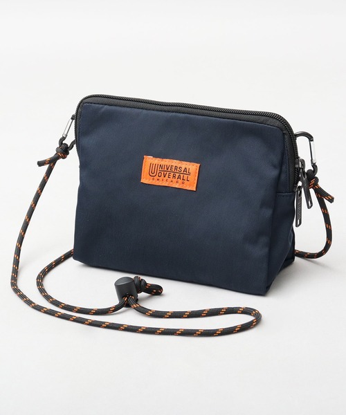 UNIVERSAL OVERALL(ユニバーサルオーバーオール)の「撥水ナイロン サコッシュ型 ミニショルダーバッグ デルタサコッチ(ショルダーバッグ・メンズ・オフホワイト/グレー/オレンジ/ネイビー/ベージュ/ブラック・FREE)」の11枚目の写真